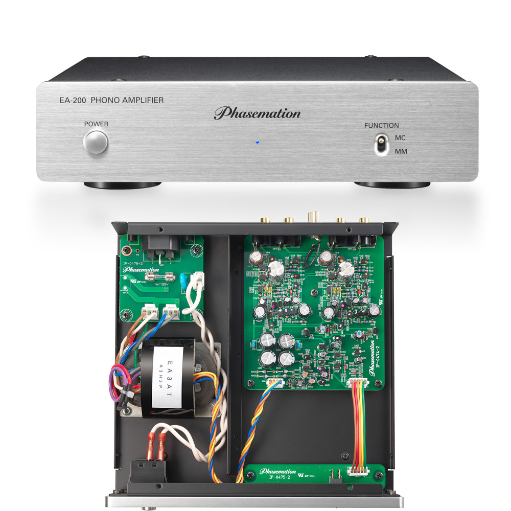 Phasemation EA-200 フォノイコライザーアンプ MM フェーズメーション MC EA200