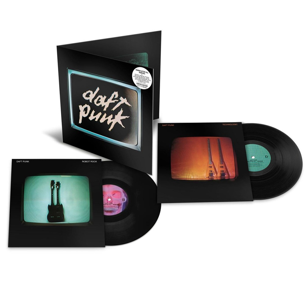 Daft-Punk-Human-After-All-Remixes-Limited-Edition-2LP-Gatefold-Vinyl-Record