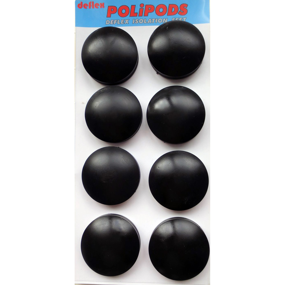 Deflex Audio Polipods Isolation Feet – Set Of 8